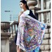 Wensli Silk Scarf - 12 constellations